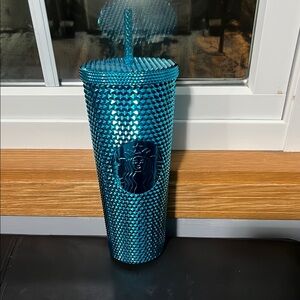 Starbucks Blue Studded Tumbler